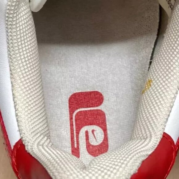 Nike Air Force 1 Men's 10 White Red Low '82 Limited 306353-161 Rare 2003 Y2K Vtg - Picture 7 of 16